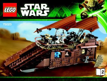 Lego Jabbaâs Sail Bargeâ¢ - 75020 (2013) - Homing Spider Droidâ¢ BI 3019/40-65G, 75020 2/2 V29