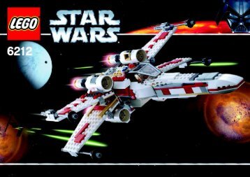 Lego X-wing Starfighterâ¢ - 6212 (2006) - Millennium Falconâ¢ BI  6212 IN