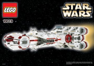 Lego REBEL BLOCKADE RUNNER - 10019 (2001) - DARTH MAUL BI 10019