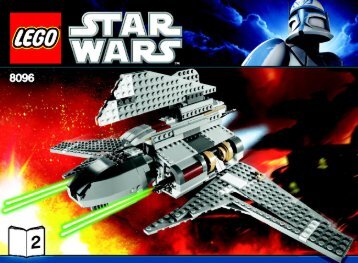 Lego Emperor Palpatine's Shuttleâ¢ - 8096 (2010) - Plo Koon's Jedi Starfighterâ¢ BI 3006/48 - 8096 V.29 2/2