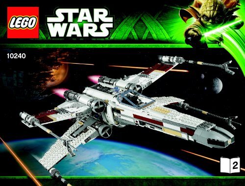 Lego Red Five X-wing Starfighter&trade; - 10240 (2013) - Super Star Destroyer&trade; BI 3019/60+4, 10240 2/3 V29