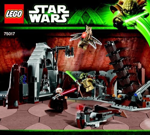 Lego Duel on Geonosis&amp;trade; - 75017 (2013) - Spider Droid&amp;trade; BI 3017 72+4 - 65/115g, V29
