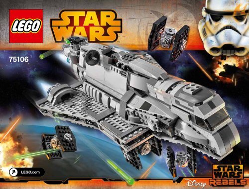 Lego Imperial Assault Carrier&trade; - 75106 (2015) - Millennium Falcon&trade; BI 3019/172+4/65+200G - 75106 V39