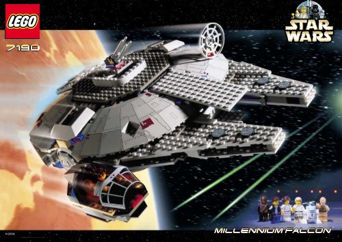 Lego Millennium Falcon&trade; - 7190 (2000) - TIE Interceptor&trade; BUILD.INST. FOR 7190