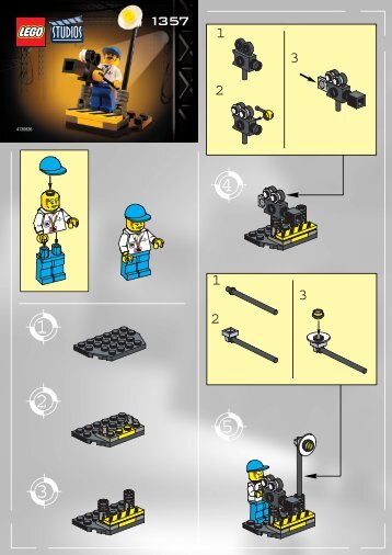 Lego Cameraman - 1357 (2001) - SPIDERMAN EXPANSION PACK BI 1357