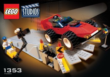 Lego Car Stunt Studio - 1353 (2000) - SPIDERMAN EXPANSION PACK BUILDING INSTR. FOR 1353