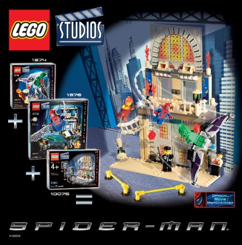 Lego SPIDERMAN EXPANSION PACK - 10075 (2002) - SPIDERMAN EXPANSION PACK BI 10075