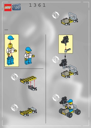Lego CAMERA CAR - 1361 (2001) - SPIDERMAN EXPANSION PACK BI 1361