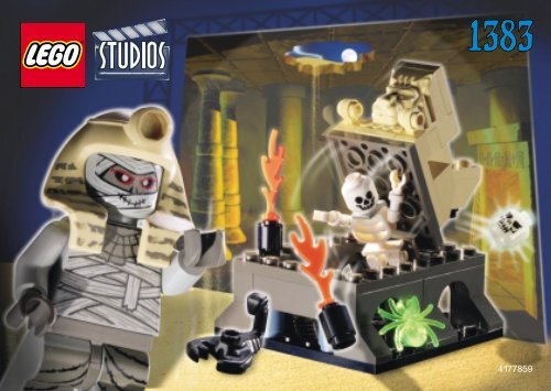Lego Curse of the Pharaoh - 1383 (2002) - AIR BOAT BI 1383
