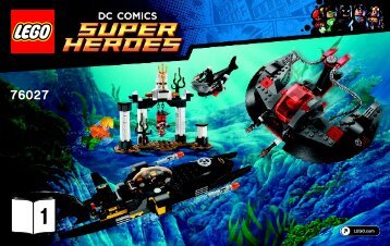 Lego Black Manta Deep Sea Strike - 76027 (2015) - Captain America vs. Hydra BI 3004/56 - 76027 V29 1/3
