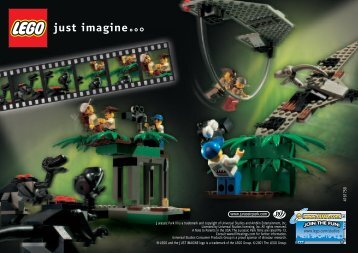 Lego Raptor Rumble Studio - 1370 (2001) - AIR BOAT BI 1370