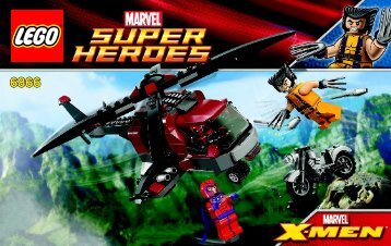 Lego Wolverine'sâ¢ Chopper Showdown - 6866 (2012) - Batmanâ¢: Arkham Asylum Breakout BI 3004 60/6866 V.39