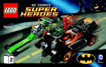 Lego Batmanâ¢: The Riddler Chase - 76012 (2014) - Iron Manâ¢: Malibu Mansion Attack BI 3004/72+4*-76012 2/2 V29