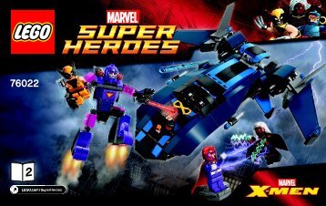 Lego X-Men vs. The Sentinel - 76022 (2014) - Captain America vs. Hydra BI 3004/72+4*-76022 2/2 V29