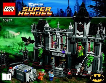 Lego Batmanâ¢: Arkham Asylum Breakout - 10937 (2013) - Batmanâ¢: Arkham Asylum Breakout BI 3016 80+4*- 10937 BOOK 1/3 V39