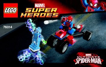 Lego Spider-Trike vs. Electro - 76014 (2014) - Iron Manâ¢: Malibu Mansion Attack BI 3003/28-76014 V29