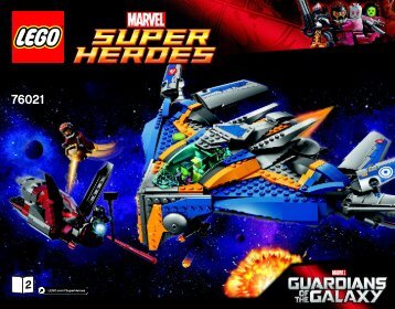 Lego The Milano Spaceship Rescue - 76021 (2014) - Captain America vs. Hydra BI 3016/64+4, 76021 2/2 V29