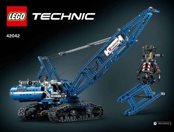 Lego Crawler Crane - 42042 (2015) - Race Truck BI 3019/236+4/65+200g, 42042 V29 / V39