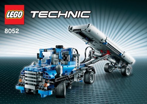 Lego Container Truck - 8052 (2010) - VP Technic 8052 Tipper Truck 1/3
