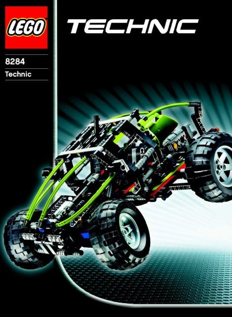 Lego Dune Buggy 8284 2006 Snow Mobile BI 8284 MODEL 2 IN