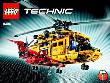 Lego Helicopter - 9396 (2012) - Helicopter BI 3019/76+4*-9396-1/3