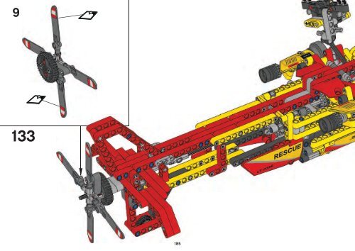 Lego Helicopter - 9396 (2012) - Helicopter 9396 Twin-Rotor Helicopter