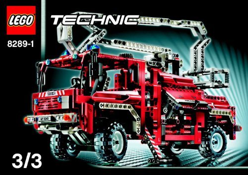 Lego Fire Truck - 8289 (2006) - Tow Truck BI - 8289 - MODEL 1 - 3/3