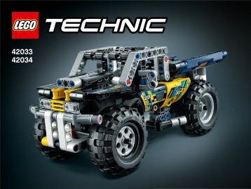 Lego Record Breaker - 42033 (2014) - Cherry Picker 42033 + 42034 Extreme Off-Roader