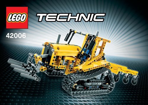 Lego Excavator 42006 2013 Hovercraft 42006 Tracked Tractor