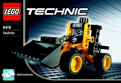 Lego Mini Loader - 8418 (2005) - Off Roader BYGGEVEJLEDNING  8418 -2