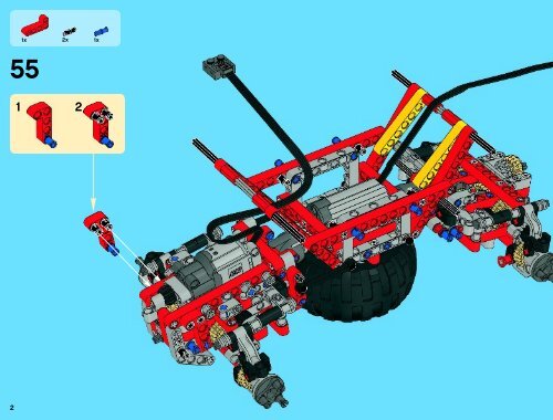 Lego 4x4 Crawler Exclusive Edition - 41999 (2013) - JUMPING TRIKE BI 3019/76+4*- 41999 2/4