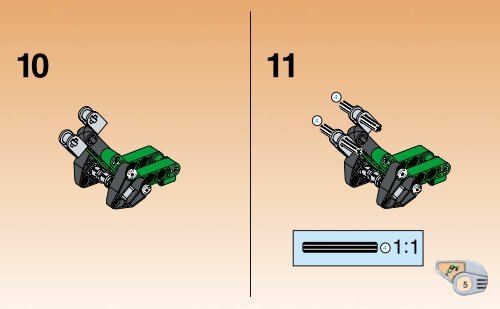 Lego Bike Burner - 8236 (2000) - Gyrocopter BI 8236