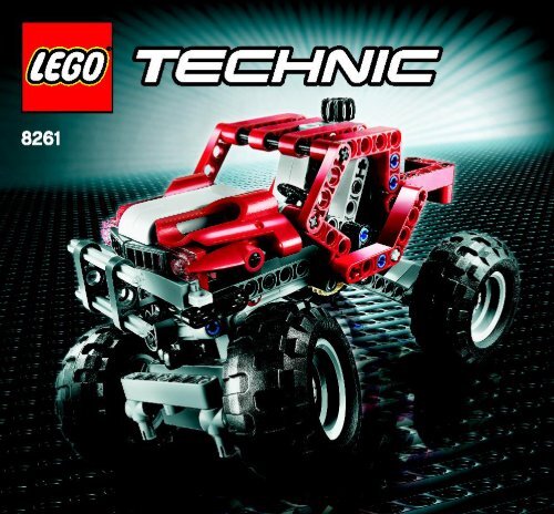 Lego Rally Truck - 8261 (2008) - Mini Bulldozer BI 3005/60 - 8261 - 1/2