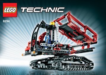 Lego Excavator - 8294 (2008) - Tow Truck 8294 Tracked Dumper 1/3