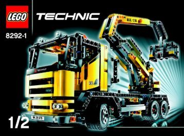 Lego Cherry Picker - 8292 (2008) - Tow Truck BI 8292  1/4