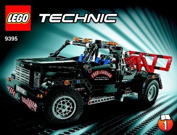 Lego Pick-up Tow Truck - 9395 (2012) - Barcode Truck BI 3019/56-65G 9395 1/3