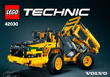 Lego Remote-Controlled VOLVO L350F Wheel Load - 42030 (2014) - Snowmobile 42030 Articulated Hauler 1/3