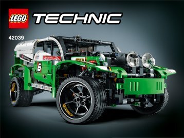 Lego 24 Hours Race Car - 42039 (2015) - Cherry Picker 42039 SUV Racer