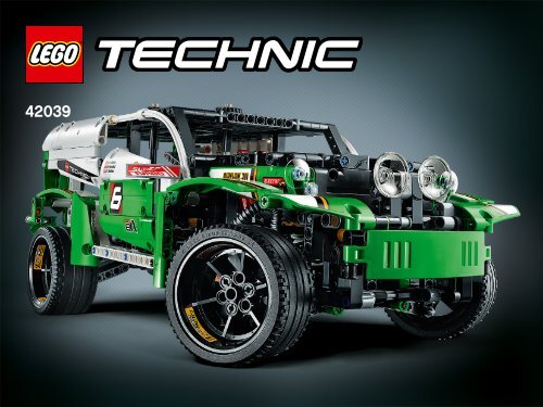 Lego 24 Hours Race Car - 42039 (2015) - Cherry Picker 42039 SUV Racer