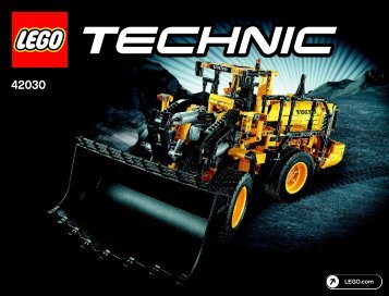 Lego Remote-Controlled VOLVO L350F Wheel Load - 42030 (2014) - Snowmobile BI 3019/328+4/65+200g 42030 V29/39