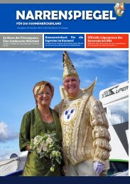 Narrenspiegel 2016 - Fastnachtszeitung für das Kannenbäckerland