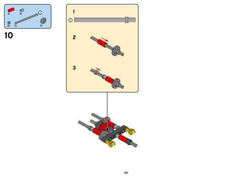 Lego Container Truck - 42024 (2014) - Snowmobile 42024 Road Grader 3/4