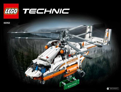 Lego Heavy Lift Helicopter - 42052 (2016) - Heavy Lift Helicopter BI 3019, 192+4/65+200G, 42052 V29/V39