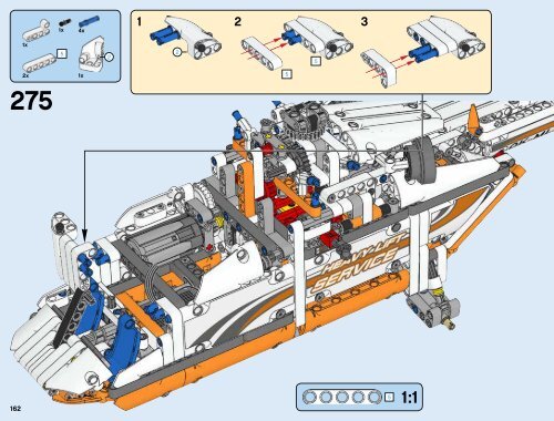 Lego Heavy Lift Helicopter - 42052 (2016) - Heavy Lift Helicopter BI 3019, 192+4/65+200G, 42052 V29/V39