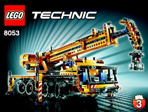 Lego Mobile Crane - 8053 (2010) - Mobile Crane BI 3009/80+4 - 8053 3/3