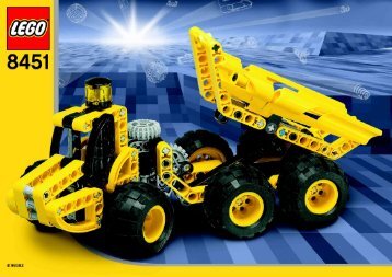 Lego Dumper - 8451 (2003) - Front End Loader BI  8451/1