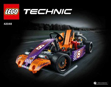 Lego Race Kart - 42048 (2016) - Race Truck BI 3018 / 80+4 / 65+115, 42048 1/2 V39