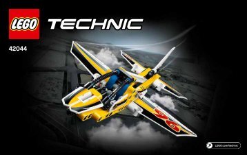 Lego Display Team Jet - 42044 (2015) - Race Truck BI 3003/48/65g, 42044 1/2 V39