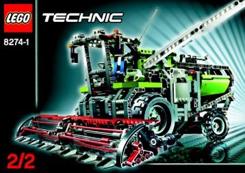 Lego Combine Harvester - 8274 (2007) - Snow Mobile BI .- 8274 MODEL 1 .2/2