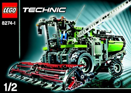 Lego Combine Harvester - 8274 (2007) - Snow Mobile BUILD.INST.-8274 MODEL 1.1/2